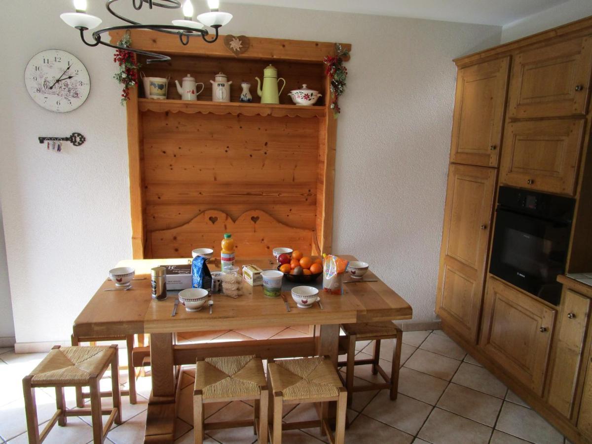 La Ferme De Sous-Lachat Samoëns Exteriör bild