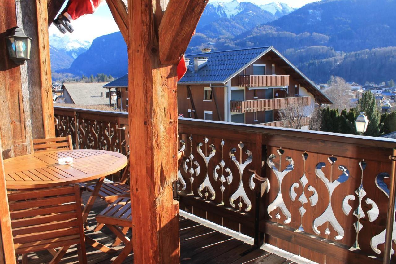La Ferme De Sous-Lachat Samoëns Exteriör bild
