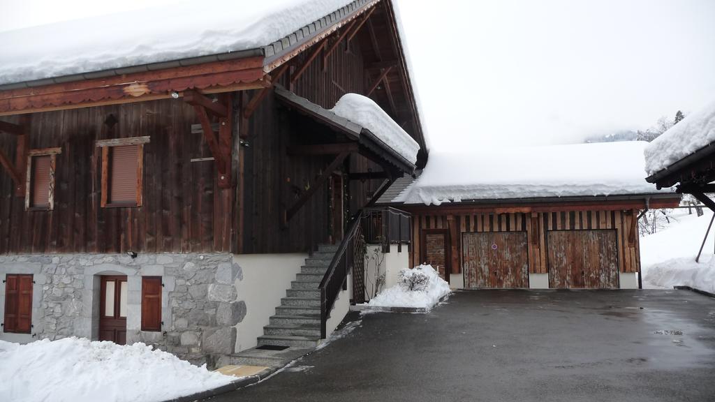 La Ferme De Sous-Lachat Samoëns Exteriör bild